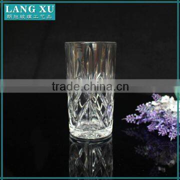 High quality handmade clear glass tumblers manufacturer