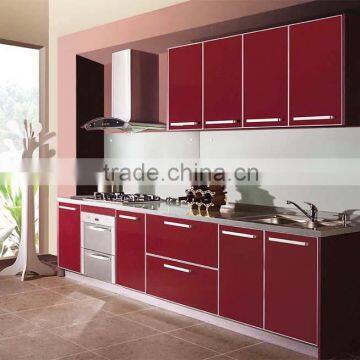 2015 melamine faced mdf kitchen cabinet