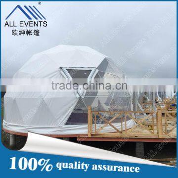 Hot sale steel structure geodesic dome tent for outdoor hotel tent