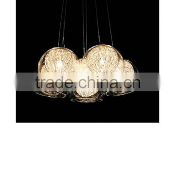 10.10-3 a truly stunning effect modern or industrial trend Contemporary Glass Ball Chandelier