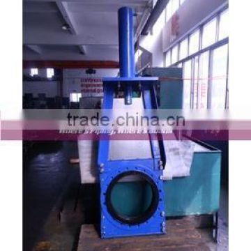 Ductile iron hydraulic knife gate valve