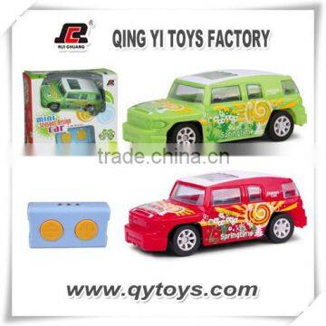 Beauty season design pattern 1:36 4 Channel infrared controll plastic mini car toy