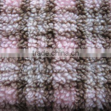 sell jacquard Plush Fabric