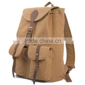 2016 Fashion Laptop Wholesale Blank Canvas Backpacks For School Student Backpack Bag photo-4