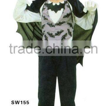 Hot Selling Role Playing Kids Sexy Bat Man Cosplay Costumes for Party