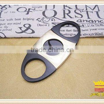 Cigar cutter gold cigar scissors double-edged cigar scissors plastic cigar cutter