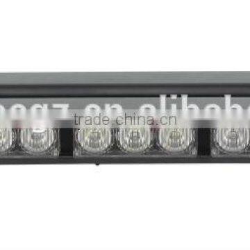2WAY,Dual Row Traffic Advisor Strobe Light bar, LED Directional Warning Strobe Light Bar(SR-DL-166D-5) 1W per LED, Front & Back