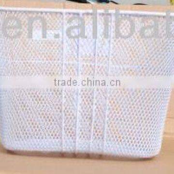 Hot Sale High Quality Wholesale Price Durable White Bicycle Baskets Bicycle Parts photo-1
