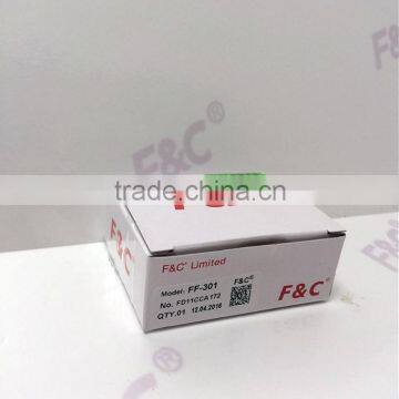 FF-301 12-24V dc Digital Display NPN Fiber Optic Sensor Amplifier With CE photo-4