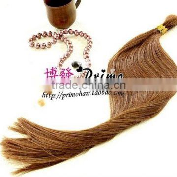 2015 new factory price silky straight bulk hair extension/100% human hair extension