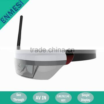 High Resolution 98inch AV IN FPV Goggle Video Glasses for Drone