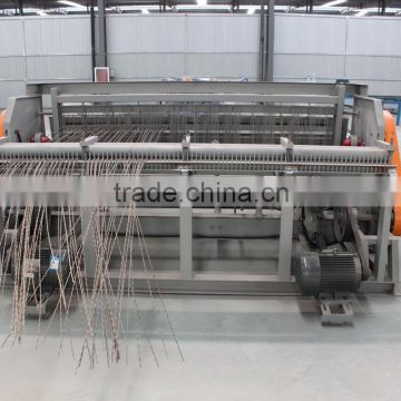 Crimped vibrating screen wire mesh making machine