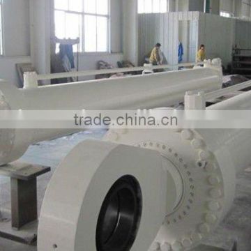 Hydraulic industrial cylinder used for vehicle