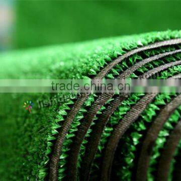 Short synthetic turf artificial grass mat