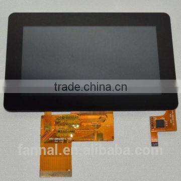 Reliable 4.3 inch touch screen with LCD module