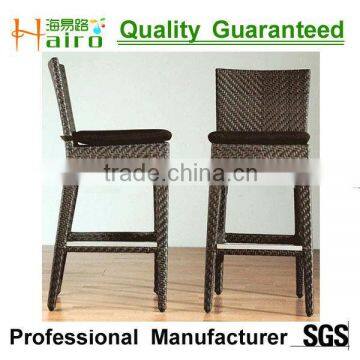 Hot sale wicker outdoor bar chair