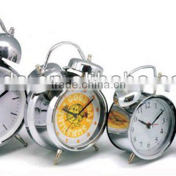 2013 new products double bell alarm clock for promotion/retail