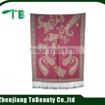 Economic classical cashmere and wool scarf