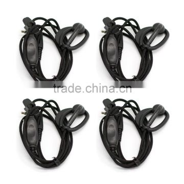 2Pin Earpiece Headset For Motorola Walkie Talkie Two Way Radio