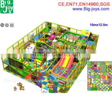 Indoor soft kids play toy group toys playground area for school