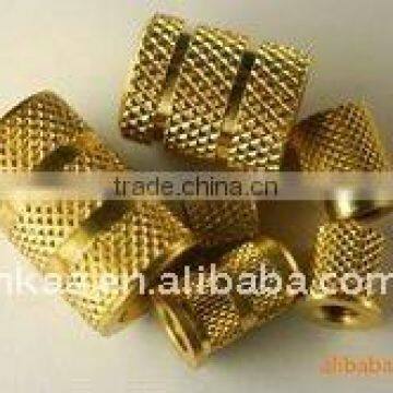 brass knurled nut