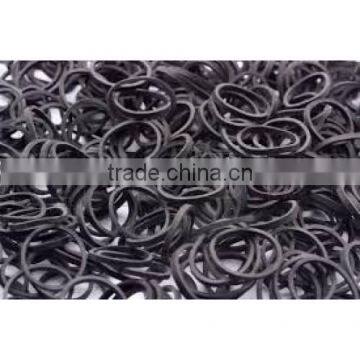 Black Rubber Band 1/2"