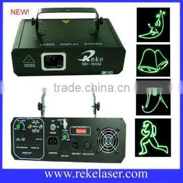 100mw single green sd animation laser light