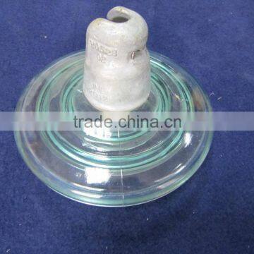 High Voltage Toughened Glass Disc Insulator with Cap and Pin