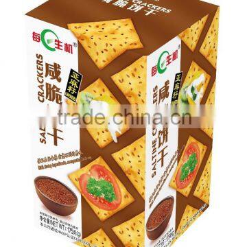 175g Saltine Biscuit/Crackers(linseed flavour)