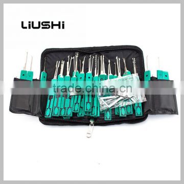 China supplier Best quality 32 pcs lock pick set in zip packet shopping online