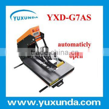 Newest Model!! YXD-G7AS High Quality Slipe and Automaticly Opening High Pressure t Shirt Heat Press Machine