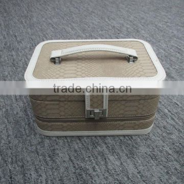 Elegant pu jewelry box