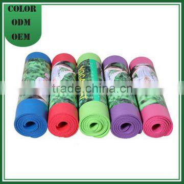 Wholesale Cheap Custom Print Anti-slip NBR PVC Eco Yoga Mat