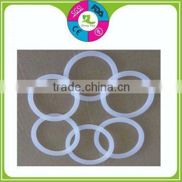 Customized chaep price translucence Silicone Rubber washer