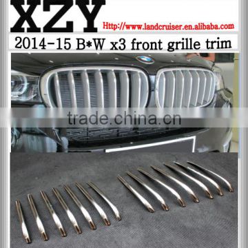 2014-15 B*W X3 oe style front grille trim