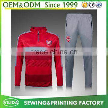 New design long sleeves soccer jersey dry fit winter football training uniform