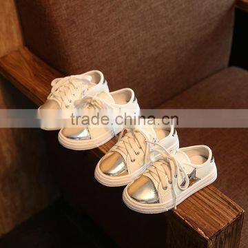 In the autumn of 2016 children's shoes shoes casual shoes star Girls Boys White Shoe Shoes