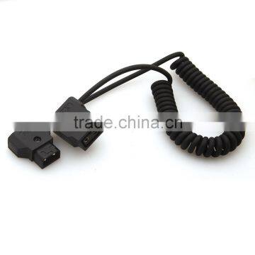 D-TAP B model battery male to female extention spiral cable