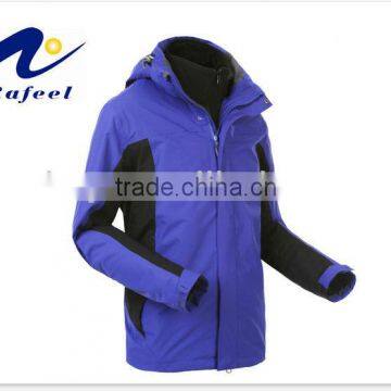 good style fashion purple ski jacket