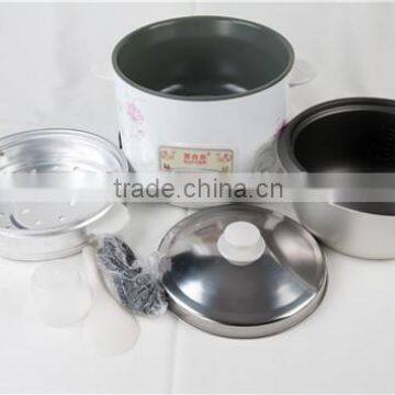 National Price White Electric Rice Cooker With Aluminum Steamer photo-2