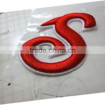 3D Letter Embroidery Patches With Stick on photo-3