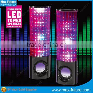 Multi-color LED Fireworks Light Speaker with colorful Fireworks Light-show