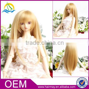 Best quality cheap cute blonde baby doll hair wig