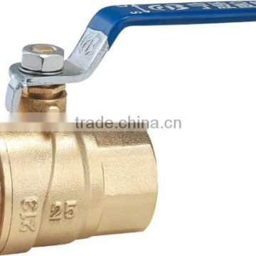 threaded brass union ball valve size 1/4 male female threads Nickle plated brass