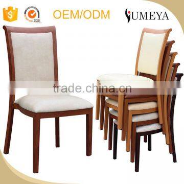 Wholesale hot sale stackable wooden dining chairs restaurant dining chairs for banquet