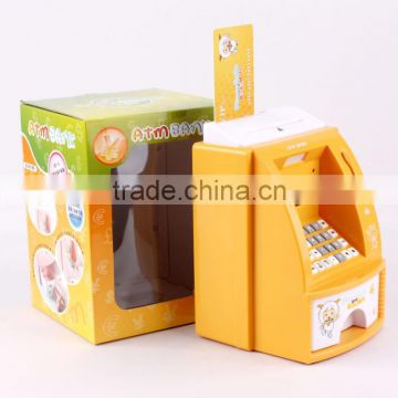 2014 HOT sell plastic money holder ATM toy