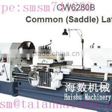 CW6280 common saddle lathe machine with the factory manufacturing price