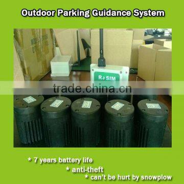 Outdoor Parking Lot Guidance System Car Parking