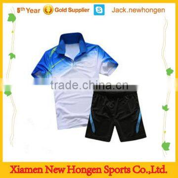 Vector making badminton uniforms/badminton jerseys/badminton wears