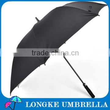 auto open high quality adult Windproof Golf Umbrella with silver coating